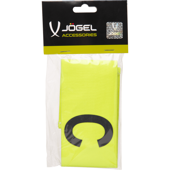 Повязка капитанская для взрослых JÖGEL JA-128, салатовый