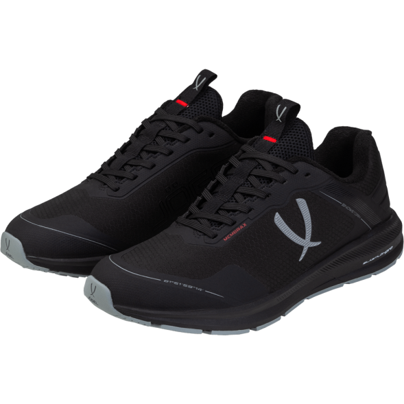 Кроссовки спортивные JÖGEL Snowstorm LOW, waterproof, Black/grey