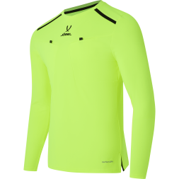 Футболка судейская с длинным рукавом JÖGEL DIVISION PerFormDRY Referee LS Tee, желтый неон