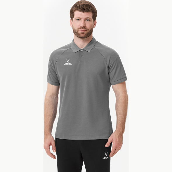 Поло JÖGEL CAMP 2 CVC Polo, серый