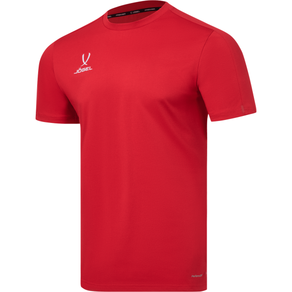 Футболка тренировочная JÖGEL PREMIER PerFormDRY TRN CVC Tee, красный