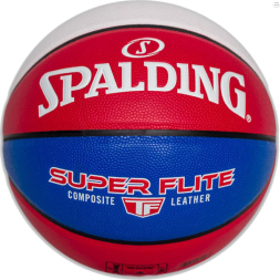 СЦ*Мяч баск. SPALDING Super Flite 76928z, р.7, синт.кожа (композит), красно-сине-белый