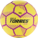 Мяч ганд. TORRES Club, H32432, р.2, ПУ, 5 подкл. слоев, руч. сшивка, желтый