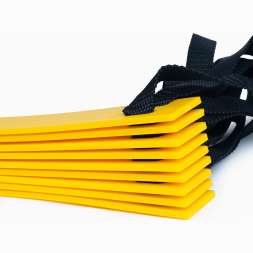 Лестница для тренировок TORRES длина 4м., TR1018, жёлто-чёрный