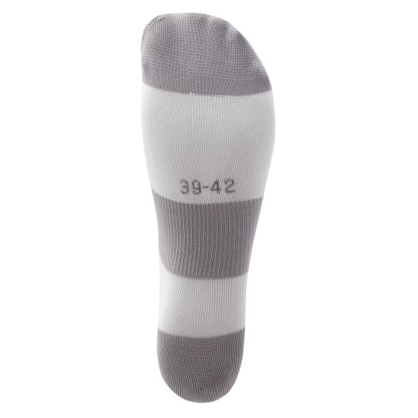 Гетры футбольные JÖGEL CAMP BASIC SOCKS 00, белый/серый/серый