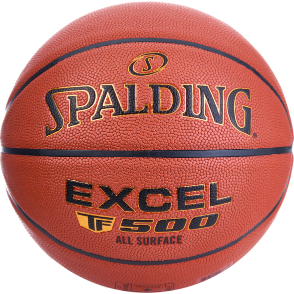 Мяч баск. SPALDING TF-500 Excel In/Out р.6, 76798z, композит, коричневый