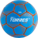 Мяч ганд. TORRES Club, H32441, р.1, ПУ, 5 подкл. слоев, руч. сшивка, синий