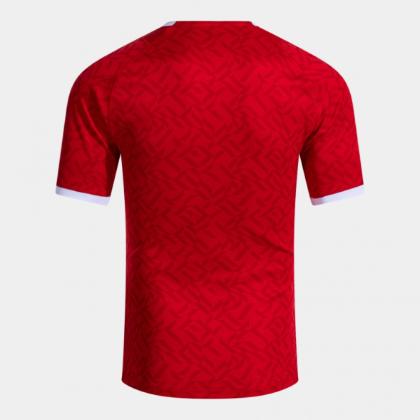 Регбийка JOMA CAMISETA MANGA CORTA NATION ROJO