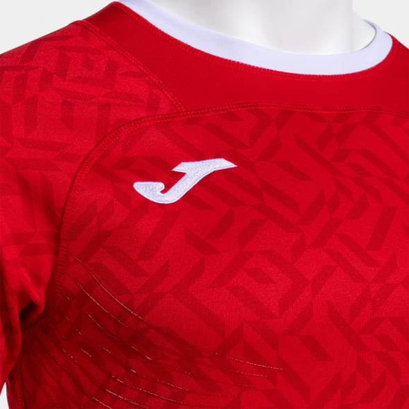 Регбийка JOMA CAMISETA MANGA CORTA NATION ROJO