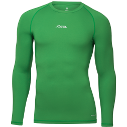 Футболка компрессионная с длинным рукавом JÖGEL CAMP PerFormDRY Baselayer LS Tee, зеленый