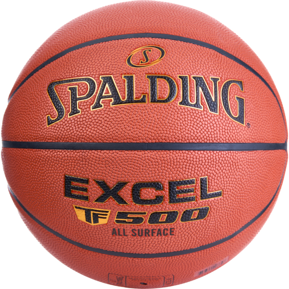 Мяч баск. SPALDING TF-500 Excel In/Out р.7, 76797z, композит, коричневый