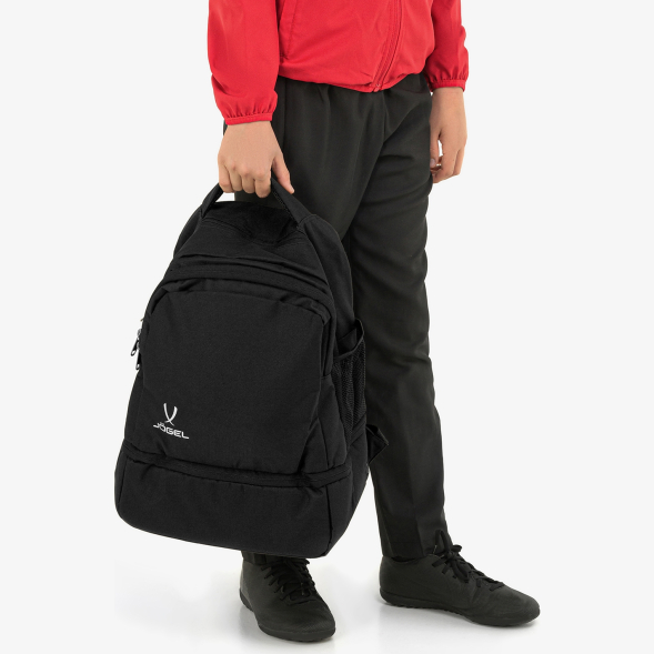 Рюкзак JÖGEL CAMP Double Bottom с двойным дном, черный
