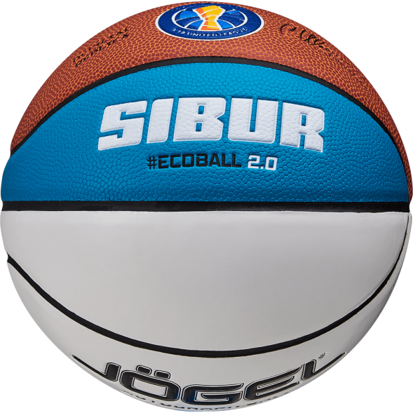 Мяч баскетбольный JÖGEL ECOBALL 2.0 Autograph №3