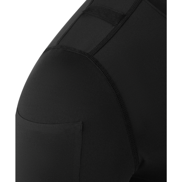 Футболка компрессионная судейская JÖGEL PerFormDRY Referee Baselayer Tee SS, черный