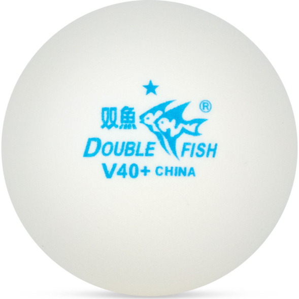 Мяч для настольного тенниса DOUBLE FISH No-Star Ball , V40+PU, 100 шт