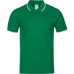 Рубашка поло мужская STAN с окантовкой хлопок/полиэстер 185, 04T