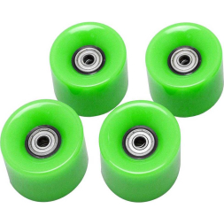 Набор колес для миниборда цвет зеленый (подшипник ABEC-5), AW-18.08