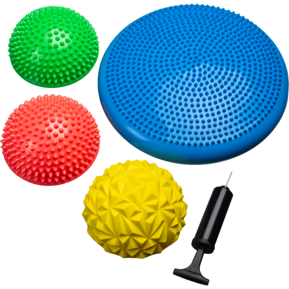 БЕЗ УПАКОВКИ Диски балансировочные STARFIT BP-106, с насосом, комплект