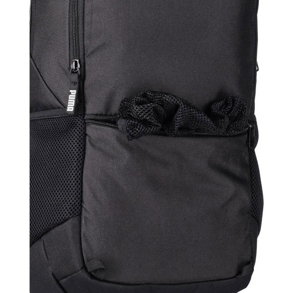 Рюкзак спорт. PUMA TeamGOAL Backpack ball net, 09046701, полиэстер, черный