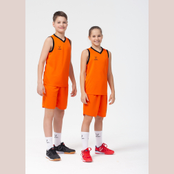 Шорты баскетбольные JÖGEL CAMP Basic, оранжевый, детский