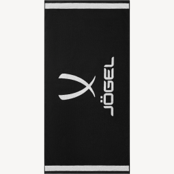 Полотенце спортивное JÖGEL ESSENTIAL Towel L, 70х140, черный/белый