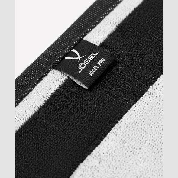 Полотенце спортивное JÖGEL ESSENTIAL Towel L, 70х140, черный/белый
