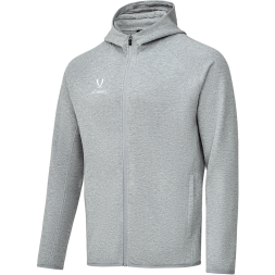 Худи на молнии JOGEL ESSENTIAL Athlete Hooded FZ Jacket, серый, детский
