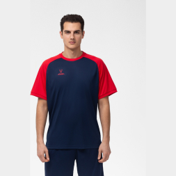 Футболка игровая JÖGEL CAMP Reglan Jersey, темно-синий/красный