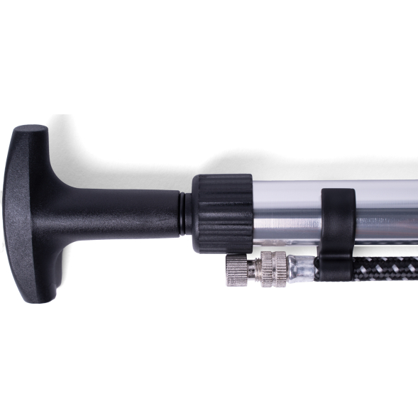 Насос двойного действия TORRES SS5019, длина 20см., серебряный