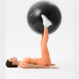 БЕЗ УПАКОВКИ Фитбол высокой плотности STARFIT GB-110 антивзрыв, 1600 гр, черный, 85 см