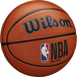 Мяч баск. WILSON NBA DRV Pro, WTB9100XB06 р.6, резина, бутил.камера, оранжевый