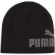 Шапка дет. PUMA Ess No 1 Logo Cuffless Beani Kids, 02569701, акрил, полиамид, эластан, черный