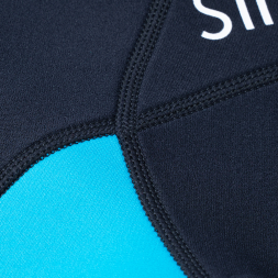 Гидрокостюм для плавания женский SALVAS Shorty Sirene Lady MS0060-M чёрно-голубой