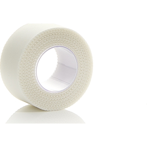 Тейп шелковый спортивный Winner, арт. 611020, 2,5 см*10м, белый, 12 шт/уп