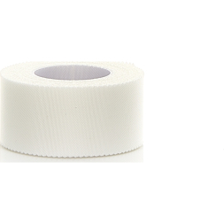 Тейп шелковый спортивный Winner, арт. 611020, 2,5 см*10м, белый, 12 шт/уп