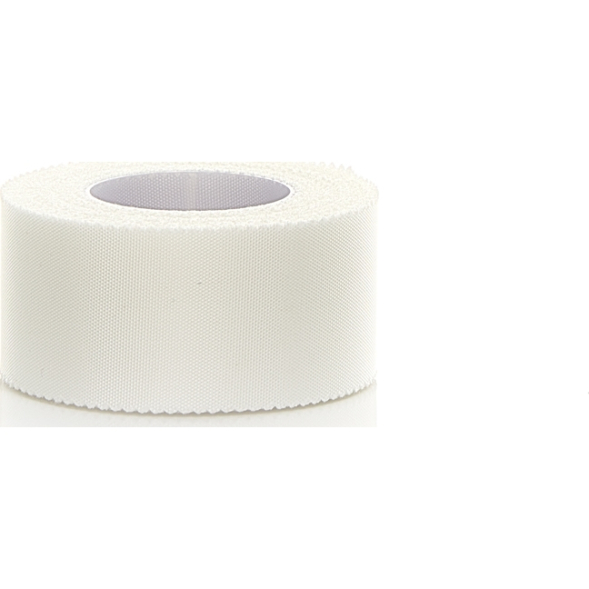 Тейп шелковый спортивный Winner, арт. 611020, 2,5 см*10м, белый, 12 шт/уп