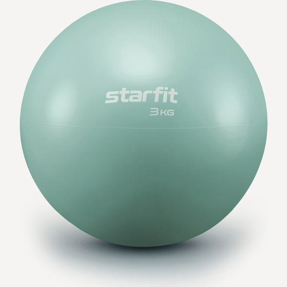 Медбол STARFIT GB-703, 3 кг, мятный