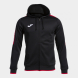 Толстовка с капюшоном JOMA OLIMPIADA NEGRO ROJO