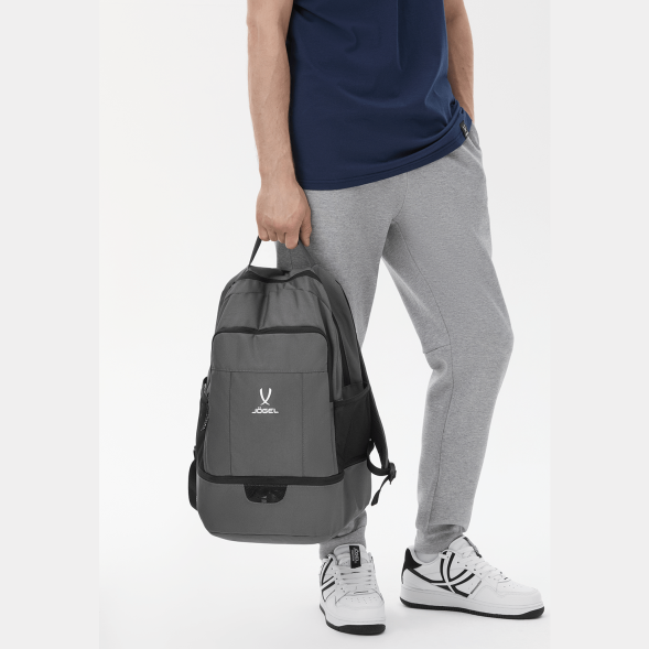 Рюкзак с двойным дном JÖGEL CAMP Double Bottom 2.0, темно-серый