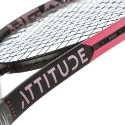 Ракетка б/т HEAD MX Attitude Elite Gr3, 231355, для любителей, алюминий,со струнами, черно-розовый