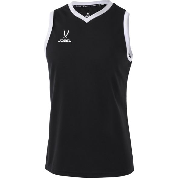 Майка баскетбольная JÖGEL CAMP Basic, черный, детский
