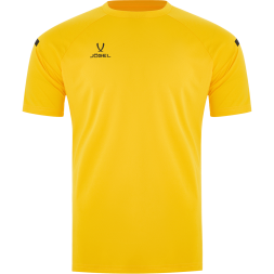 Футболка тренировочная JÖGEL CAMP 2 Training Poly Tee, желтый/черный