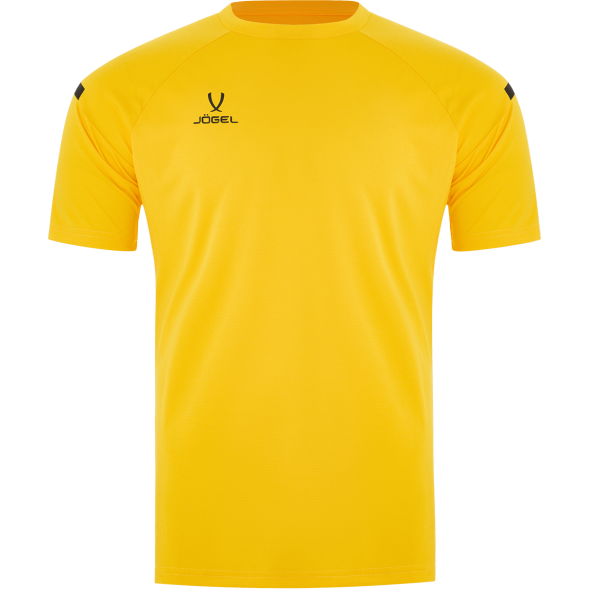 Футболка тренировочная JÖGEL CAMP 2 Training Poly Tee, желтый/черный