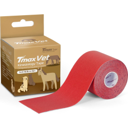 Тейп кинезиологический TMAX Vet 6см x 5м, черный