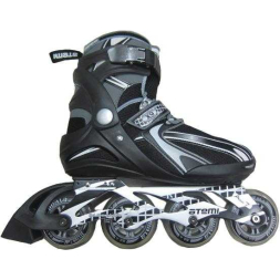 Роликовые коньки мужские черн/сер, Alu, Abec7, 84mm PU, Размер, 47, X9 man