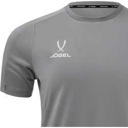 Футболка тренировочная JÖGEL PREMIER PerFormDRY Training Poly Tee, серый