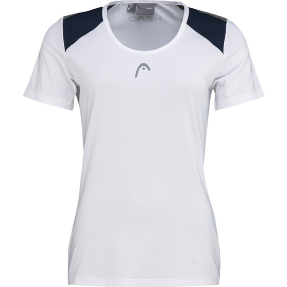 Футболка женская HEAD Club 22 T-Shirt W 814431-WHDB-L, размер L
