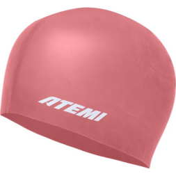 Шапочка для плавания Atemi kids light silicone cap Bright red, силикон, Цвет: красный, KLSC1R
