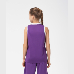 Майка баскетбольная JÖGEL CAMP Basic, фиолетовый, детский