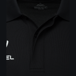Поло JÖGEL CAMP 2 Poly Polo, черный, детский